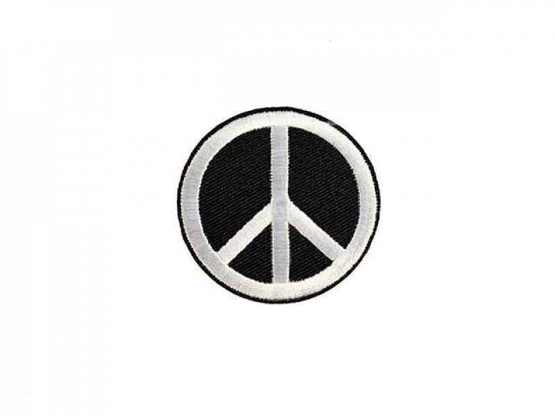 applicatie peace zwart wit