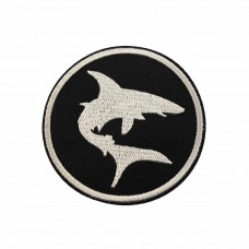 great white shark patch