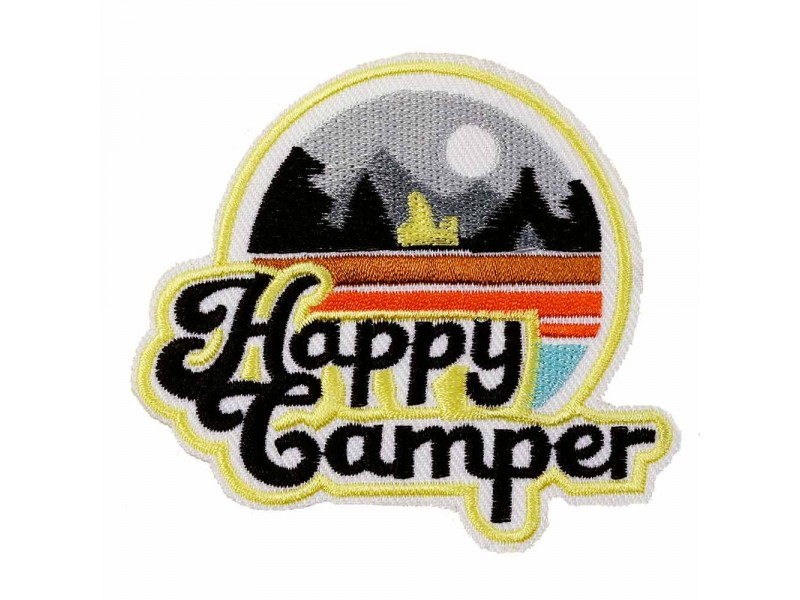 Happy Camper vintage patch