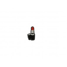 lippenstift applicatie rood zwart