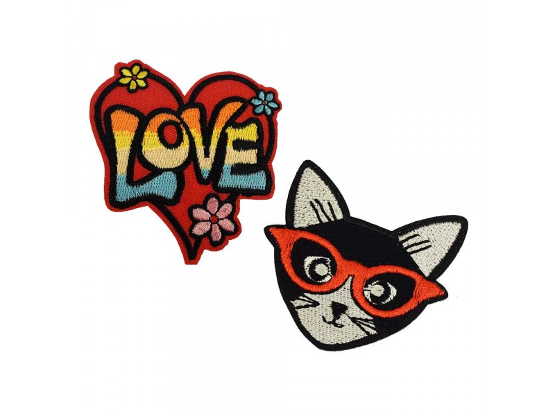 love cat patch set