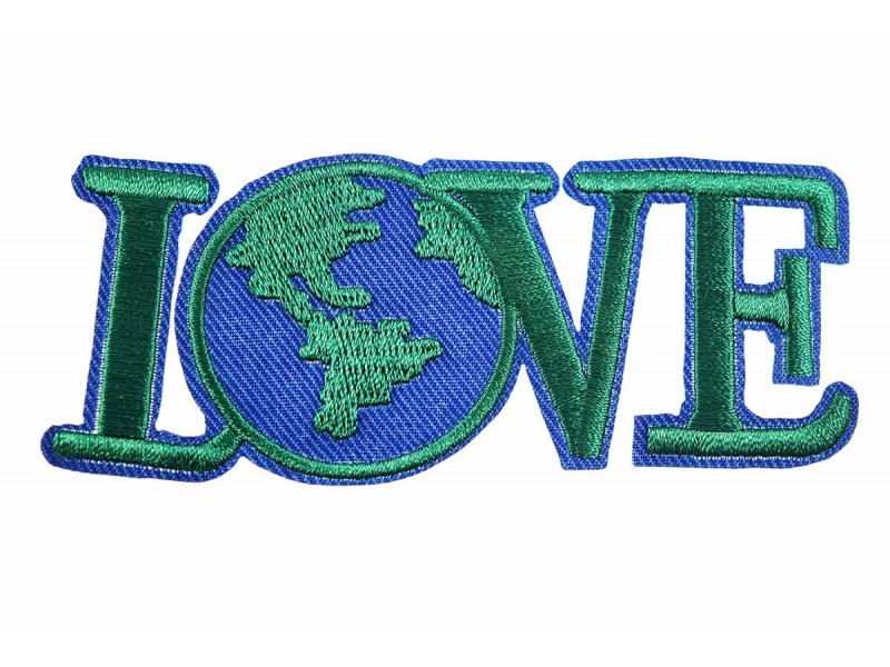 Love Globe patch