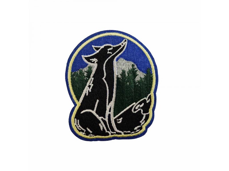 outdoor patch wolf 