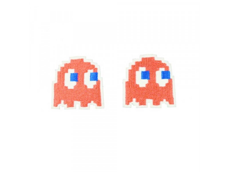 pacman ghosts opstrijkbaar 2 stuks