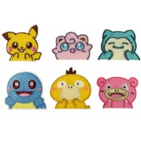 pokemon patch set voor kinderen zelfklevend