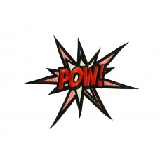 pow explosie patch glitter