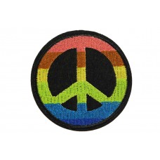 Rainbow peace patch