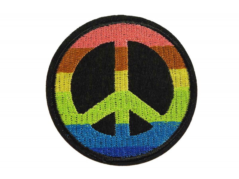 Rainbow peace patch