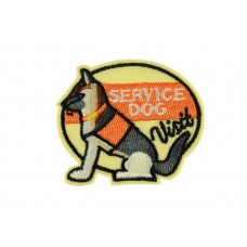 service dog embleem zelfklevend