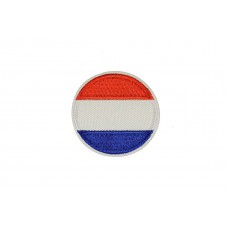 vlag Nederland rond 5 cm