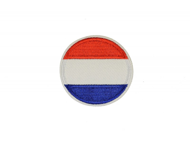 vlag Nederland rond 5 cm