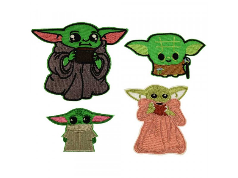 Yoda en jedi's patch set